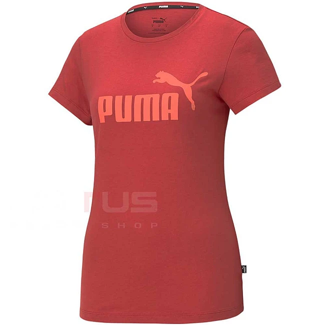 ДАМСКА ТЕНИСКА PUMA ESS LOGO TEE (S) RED