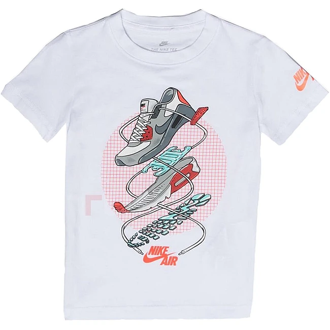 ДЕТСКА ТЕНИСКА NIKE B AIRMAX EXPLODED WHITE