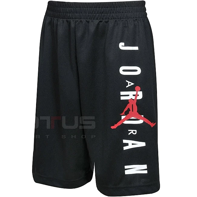 ДЕТСККИ КЪСИ ПАНТАЛОНИ NIKE JORDAN B VERT MESH SHORT KIDS BLACK