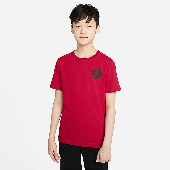 ДЕТСКА ТЕНИСКА NIKE JORDAN JDB SS JUMPMAN STACK CLSSIC TE RED