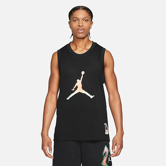 МЪЖКИ ПОТНИК NIKE JORDAN SPRT DNA HBR JERSEY BLACK
