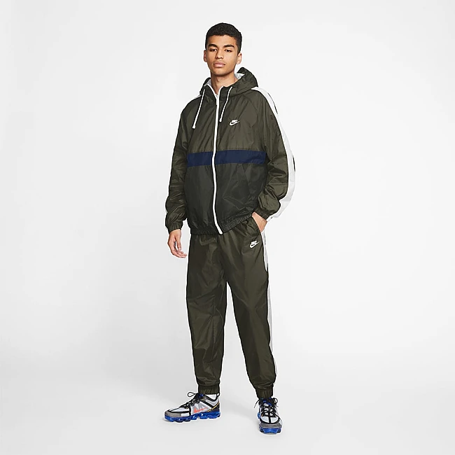 МЪЖКИ СПОРТЕН ЕКИП NIKE NSW SPE TRK SUIT HD WVN GREEN