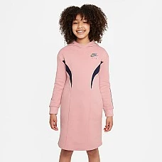 ДЕТСКА РОКЛЯ NIKE NSW AIR FLC DRESS PINK