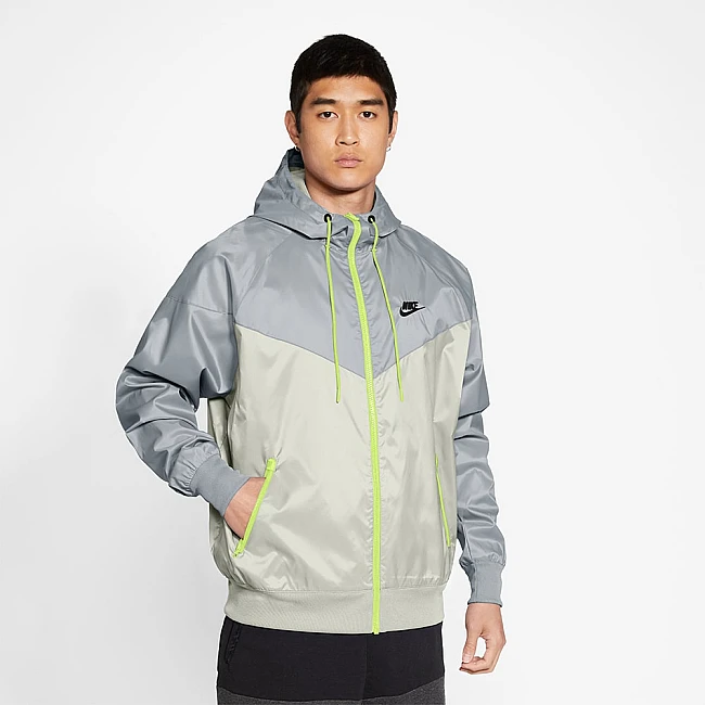МЪЖКО ЯКЕ NIKE NSW SPE WVN LND WR HD JKT SAIL/GREY/LEMON