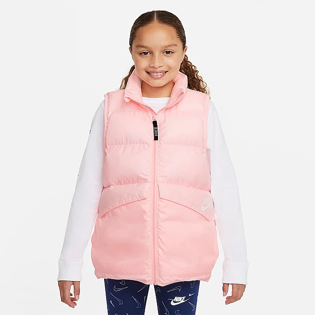 ДЕТСКИ ЕЛЕК NIKE NSW SNYFILL VEST PINK