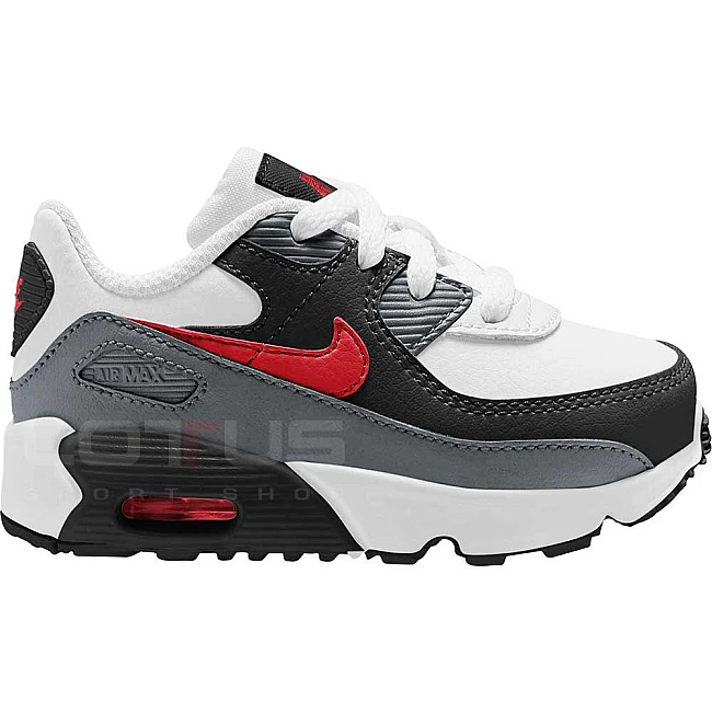 ДЕТСКИ МАРАТОНКИ NIKE AIR MAX 90 LTR TD WHITE/GREY/RED