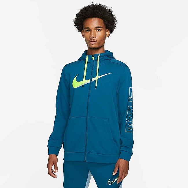 МЪЖКО ГОРНИЩЕ NIKE DRI-FIT SC HD FZ ENERGY BLUE