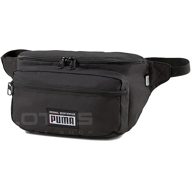 ЧАНТИЧКА ЗА КРЪСТА PUMA ACADEMY WAIST BAG BLACK