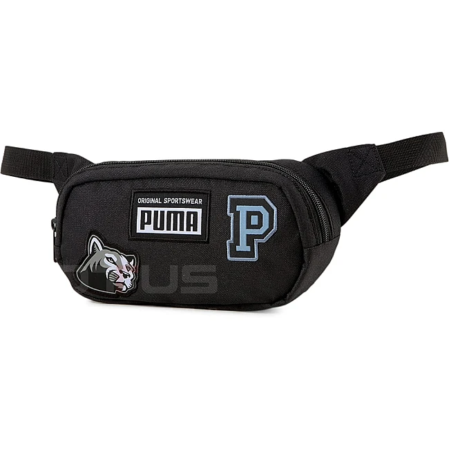 ЧАНТИЧКА ЗА КРЪСТА PUMA PATCH WAIST BAG BLACK