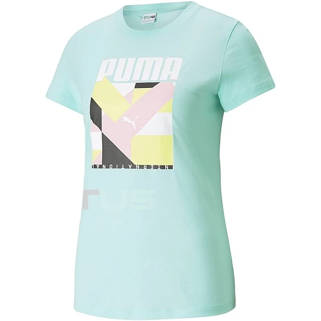 ДАМСКА ТЕНИСКА PUMA INTL GRAPHIC TEE BEACH GLASS