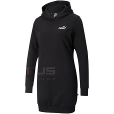 ДАМСКА РОКЛЯ PUMA ESS HOODED DRESS FL BLACK