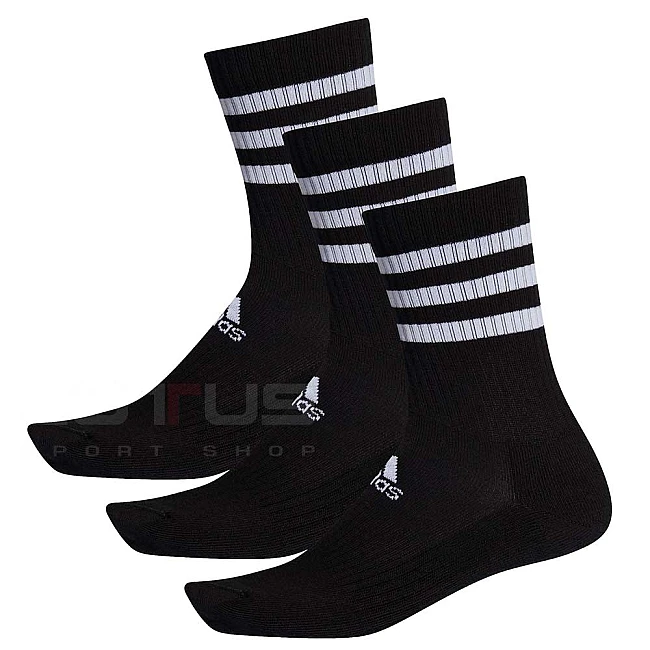 ЧОРАПИ ADIDAS 3S CSH CRW 3P BLACK