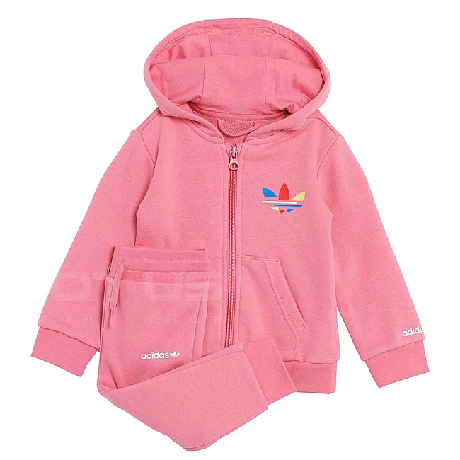 БЕБЕШКИ СПОРТЕН ЕКИП ADIDAS HOODIE SET FZ ROSE