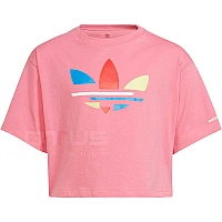ДЕТСКА ТЕНИСКА ЗА МОМИЧЕ ADIDAS CROPPED TEE ROSE