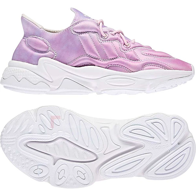 ДЕТСКИ МАРАТОНКИ ADIDAS ORIGINALS OZWEEGO TECH J EL WHITE/MTLC