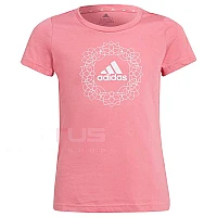 ДЕТСКА ТЕНИСКА ЗА МОМИЧЕ ADIDAS G GFX TEE 1 ROSE