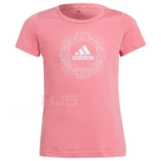 ДЕТСКА ТЕНИСКА ЗА МОМИЧЕ ADIDAS G GFX TEE 1 ROSE