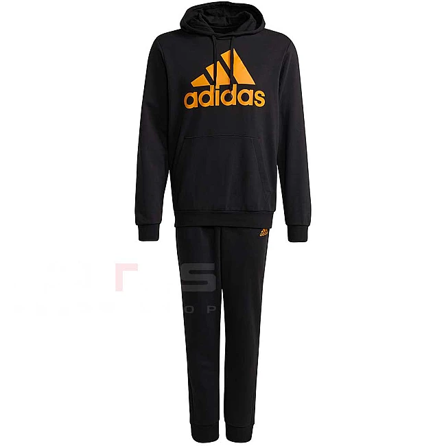 МЪЖКИ СПОРТЕН ЕКИП ADIDAS M BL FT HD TS BLACK/ORANGE
