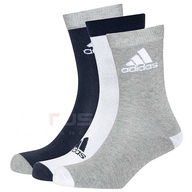 ДЕТСКИ ЧОРАПИ ADIDAS LK ANKLE S 3PP INK/GREY/WHITE