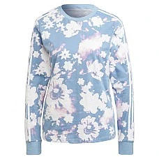 ДАМСКА БЛУЗА ADIDAS LONG SLEEVE MULTCO/SKY