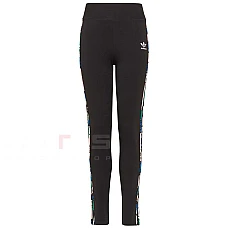 ДЕТСКИ КЛИН ЗА МОМИЧЕ ADIDAS LEGGINGS HW BLACK/CORAL
