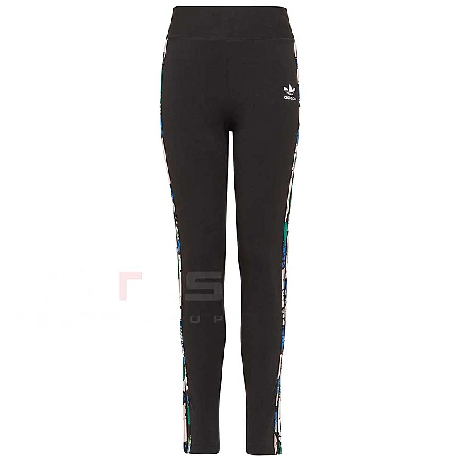 ДЕТСКИ КЛИН ЗА МОМИЧЕ ADIDAS LEGGINGS HW BLACK/CORAL