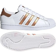 ДАМСКИ ОБУВКИ ADIDAS ORIGINALS SUPERSTAR W WHTIE/COPPER
