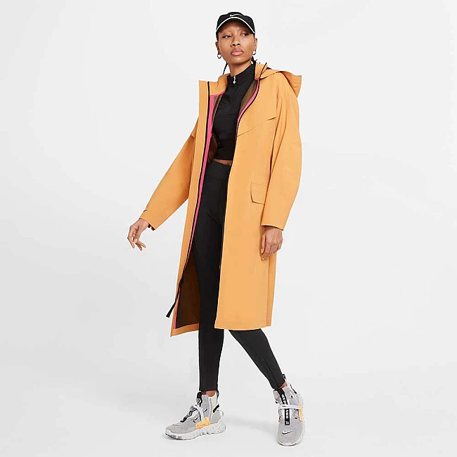 ДАМСКО ЯКЕ NIKE NSW TCH PCK TRENCH WVN SHLD ORANGE