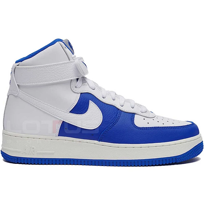 МЪЖКИ ОБУВКИ NIKE AIR FORCE 1 HIGH 07 LV8 EMB WHITE/BLUE