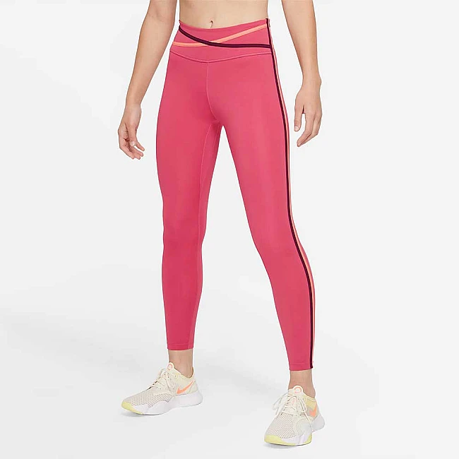 ДАМСКИ КЛИН NIKE ONE DF TPNG MR 7/8 TGT PINK