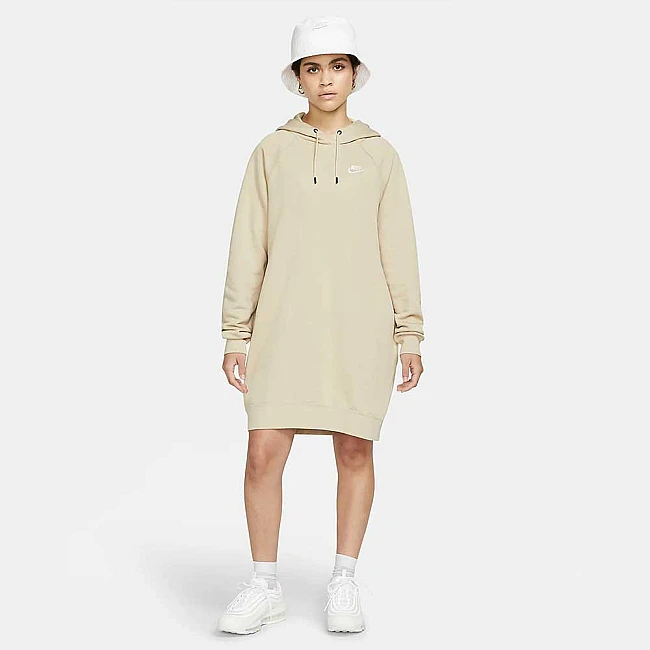 ДАМСКА РОКЛЯ NIKE NSW ESSNTL FLC DRESS RATTAN