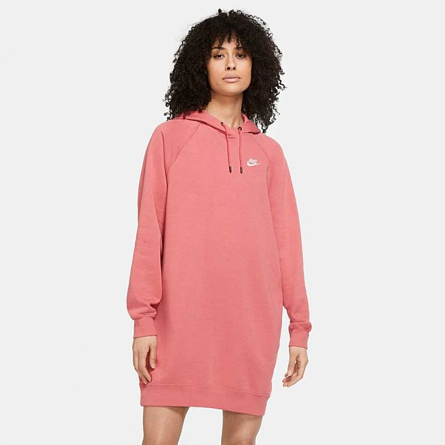 ДАМСКА РОКЛЯ NIKE NSW ESSNTL FLC DRESS PINK