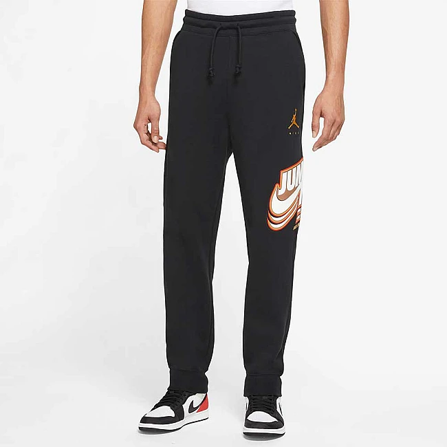 МЪЖКО ДОЛНИЩЕ NIKE JORDAN JMPMN FLC PANT BLACK