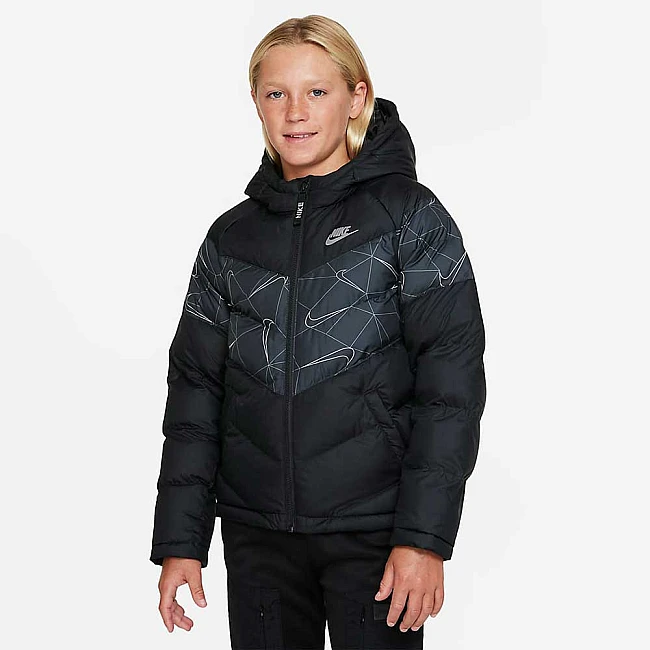 ДЕТСКО ЯКЕ NIKE NSW SYN FILL AOP JACKET BLACK
