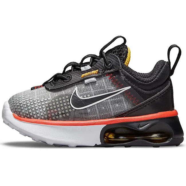 ДЕТСКИ МАРАТОНКИ NIKE AIR MAX 2021 BT BLACK/GREY/RED/YELLOW