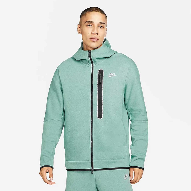 МЪЖКО ГОРНИЩЕ NIKE NSW TCH FLC FZ HD REVIVAL GREEN