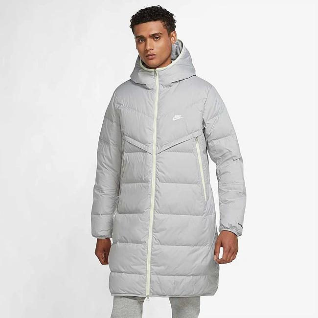 МЪЖКО ЯКЕ NIKE NSW SF WINDRUNNER PARKA GREY