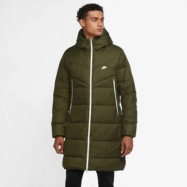МЪЖКО ЯКЕ NIKE NSW SF WINDRUNNER PARKA ROUGH GREEN