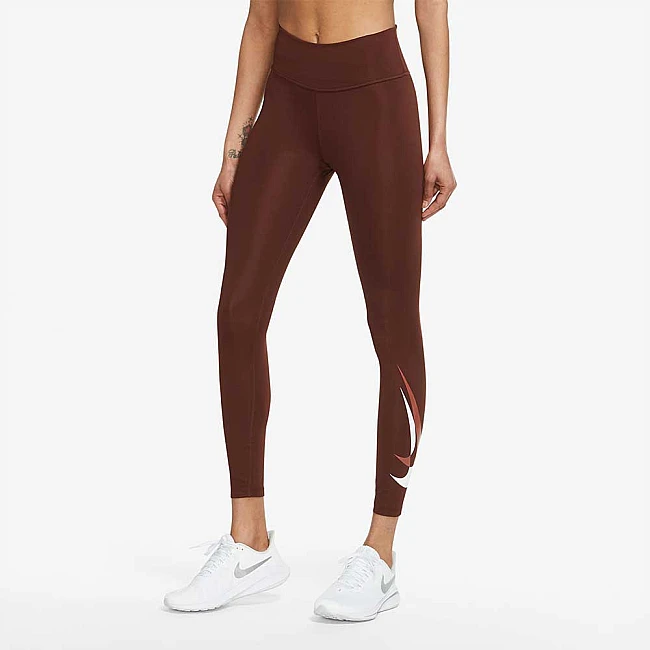 ДАМСКИ КЛИН NIKE DF SWSH RUN TIGHT 7/8 BRONZE ECLIPSE