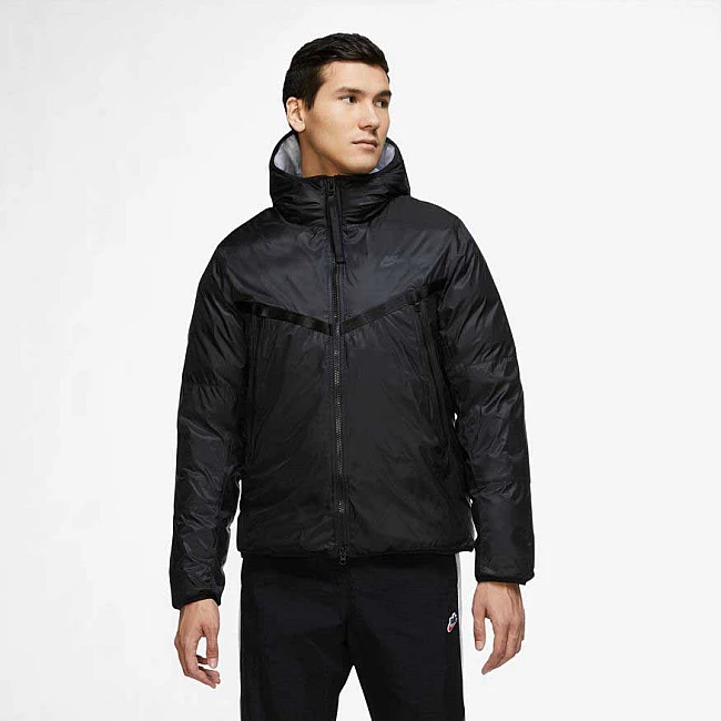 МЪЖКО ЯКЕ NIKE NSW TF RPL REVIVAL HD JKT BLACK