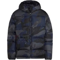 МЪЖКО ЯКЕ ADIDAS CAMO PUFF JACKT NAVY