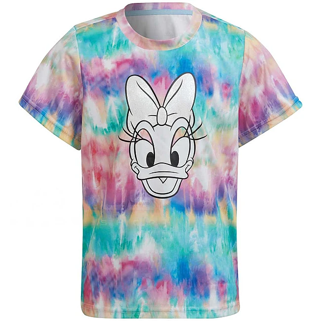 ДЕТСКА ТЕНИСКА ЗА МОМИЧЕ ADIDAS LG DY DD TEE PINK/SKY