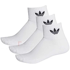 ЧОРАПИ ADIDAS MID ANKLE SCK WHITE