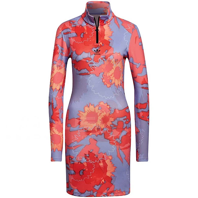 ДАМСКА РОКЛЯ ADIDAS DRESS MULTCO/LT PURPL