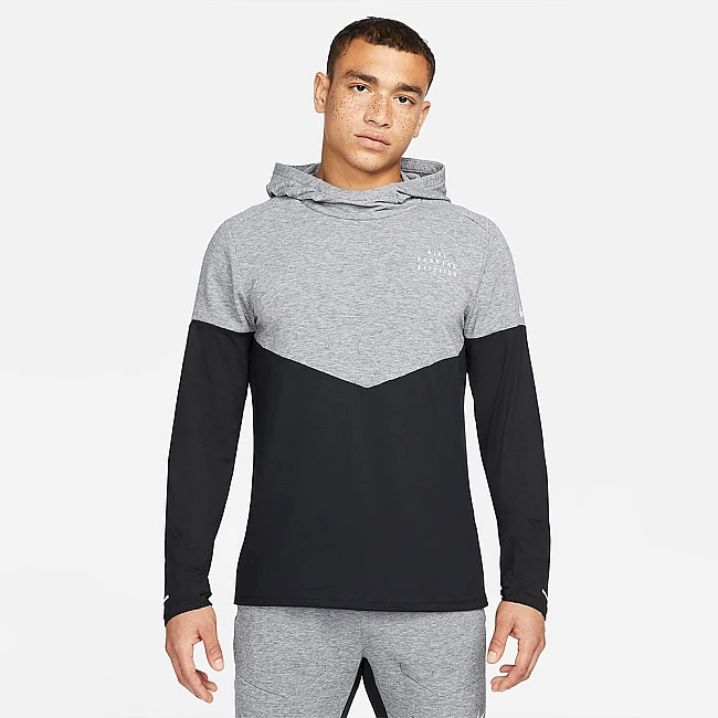 МЪЖКИ СУИТШЪРТ NIKE TF ELMNT RDVN HOOD BLACK