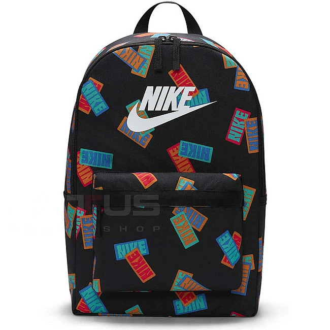 РАНИЦА NIKE HERITAGE BKPK - NIKE AOP BLACK