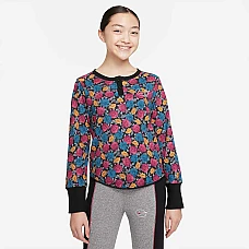 ДЕТСКА БЛУЗА NIKE NSW LS TOP MARINA
