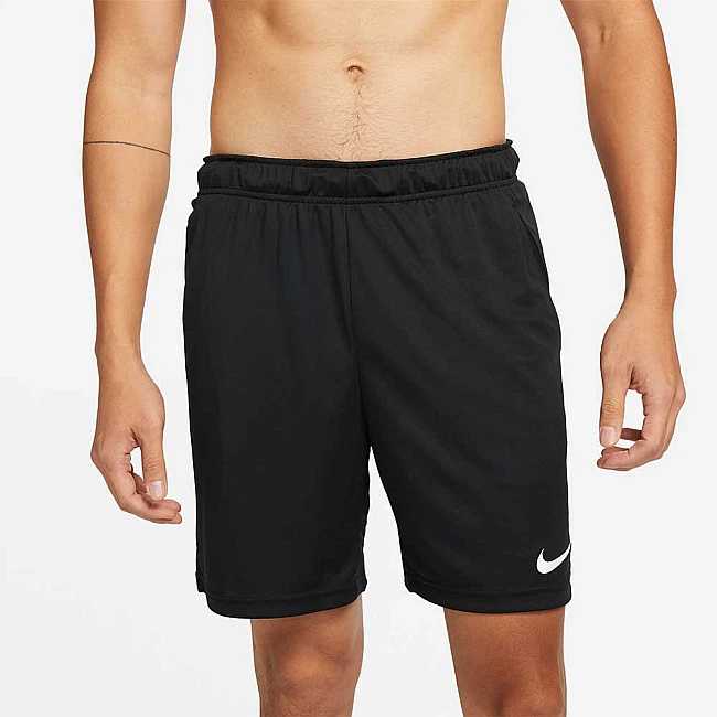 МЪЖКИ КЪСИ ПАНТАЛОНИ NIKE DF KNIT SHORT 6.0 BLACK