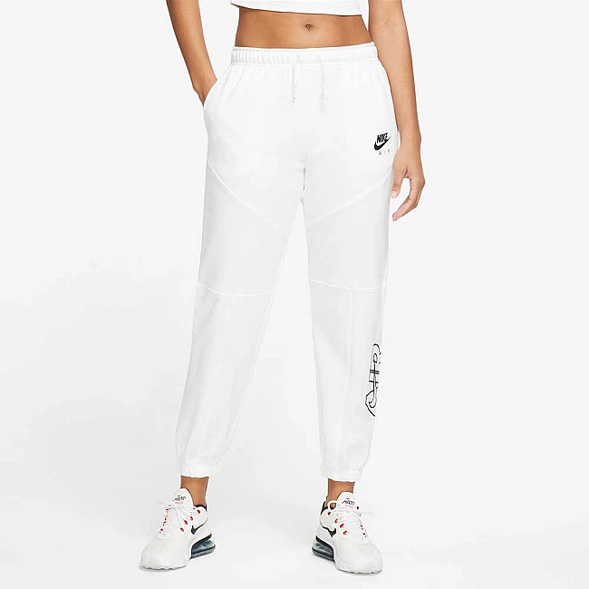 ДАМСКО ДОЛНИЩЕ NIKE NSW AIR FLC PANT WHITE