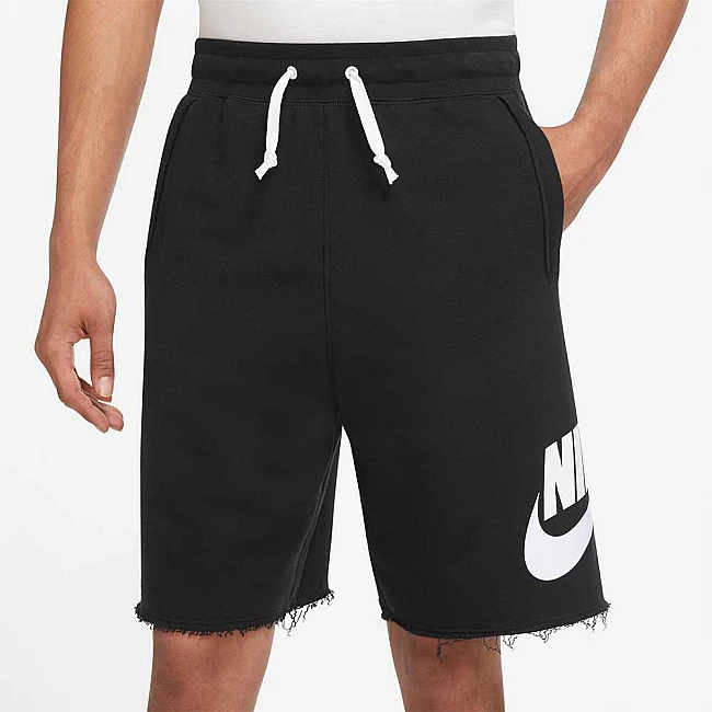 МЪЖКИ КЪСИ ПАНТАЛОНИ NIKE NSW SPE FT ALUMNI SHORT BLACK